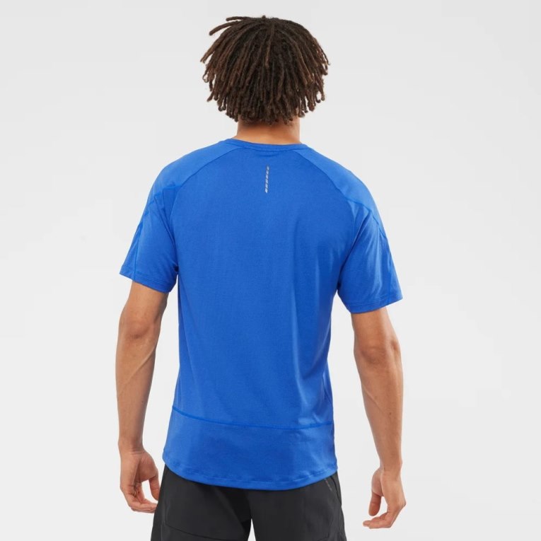 Blue Salomon Cross Run Short Sleeve Men's T-Shirts | IE BT7354